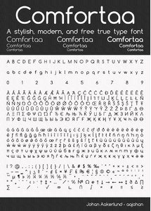 Comfortaa font